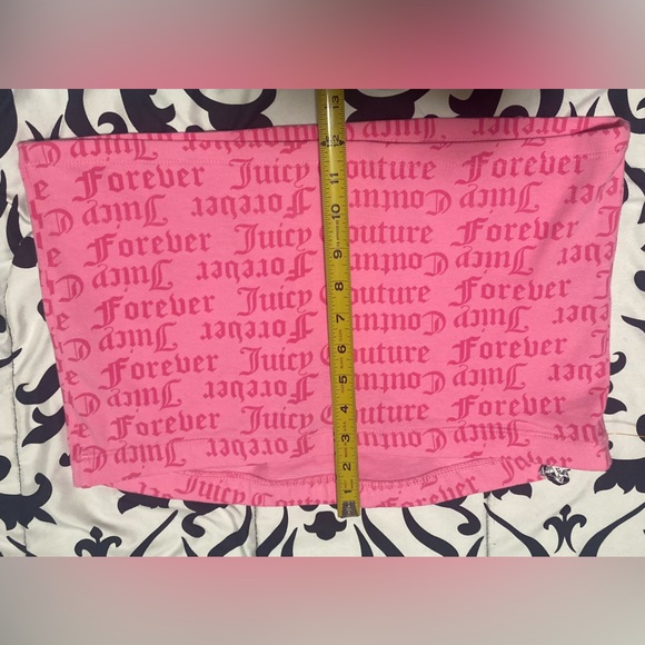 🔥NWOT Forever 21 Pink Tube Top Juicy Couture-size 1x - Picture 5 of 7